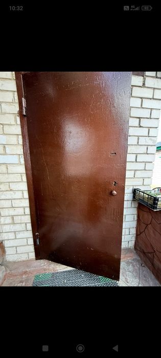Дверь железная утеплённая