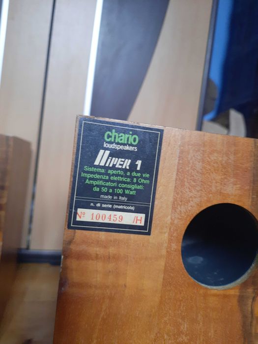Boxe raft 2 cai Chario Hiper 1 (stand, high end, audiofile)