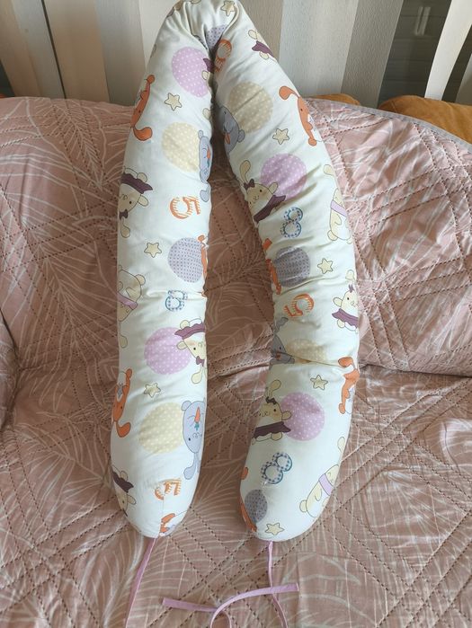 Обиколници, кърпа, нов халат и чанта за бебешки неща