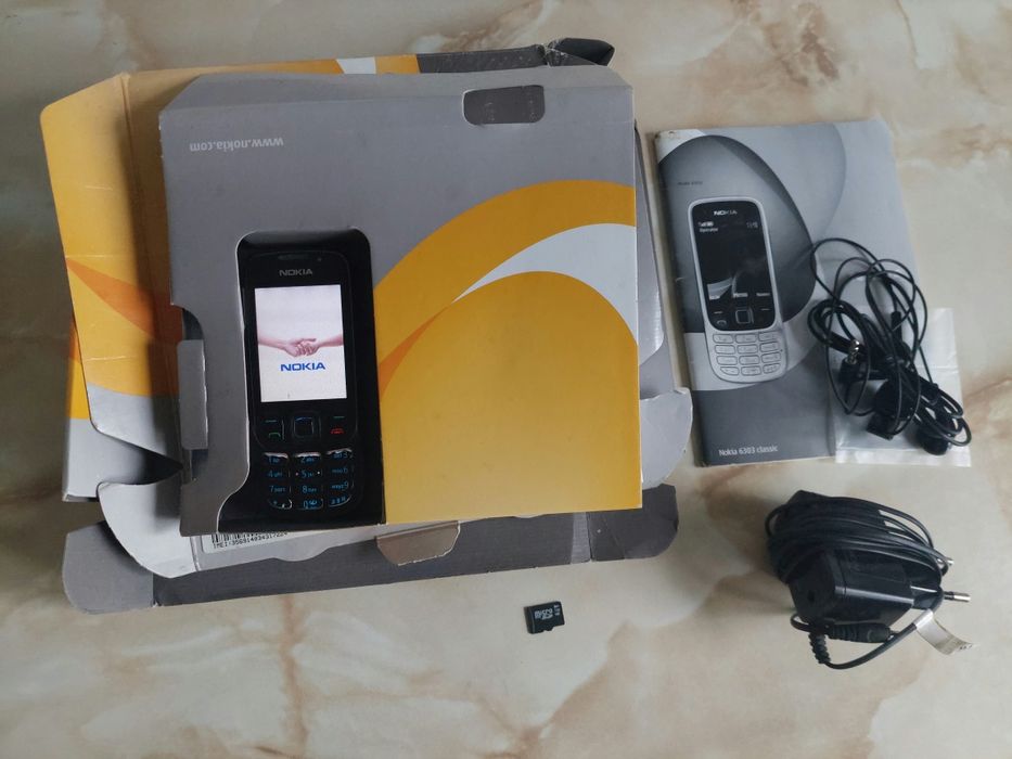 Vând Nokia 6303 Black la cutie FULL BOX [NEcodat] //poze reale