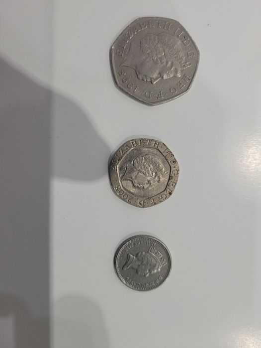 Vand monede 1-2euro an 2002