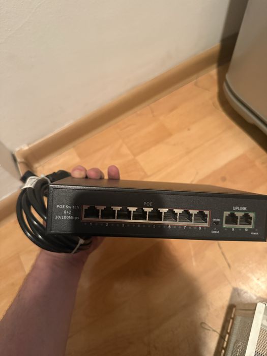 PoE коммутатор VDS 8+2 порта (VDS-1010B)