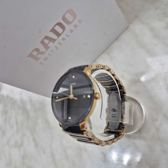 Set ceasuri Rado Centrix Dama si Barbat Negru Zeus Amanet Rahova 31399