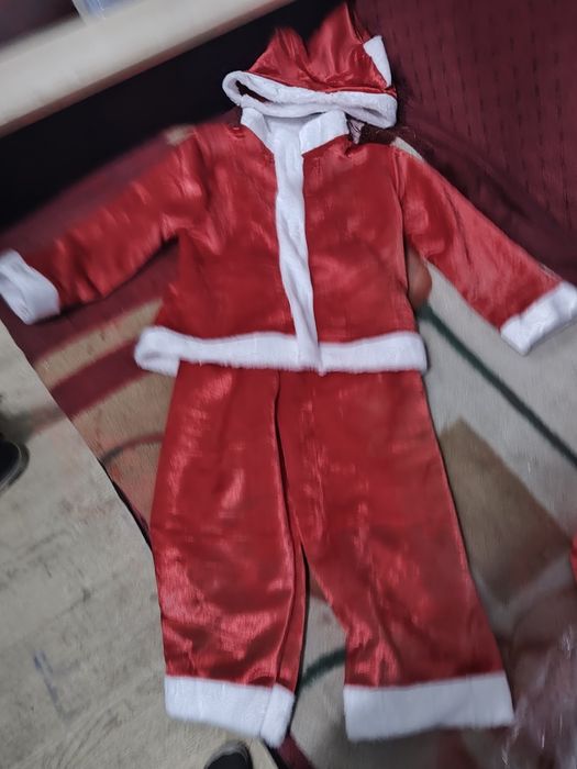 Костюм санты на 3-5 лет мальчику