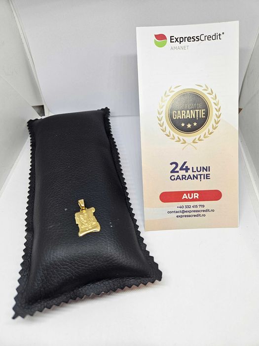 Medalion aur 14k 1.23gr ( Ag1 Alexandru b53042.1 )*Garantie 2 ani