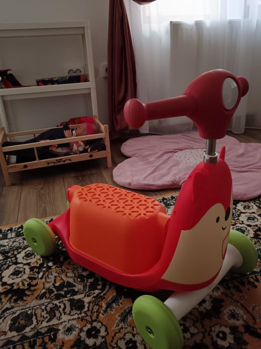 Scooter 3 în 1 zoo lisek