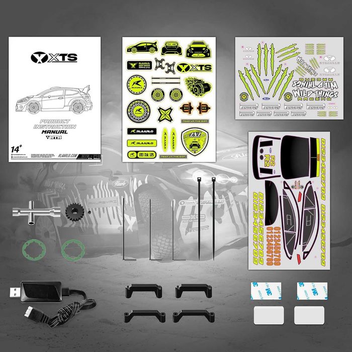 НОВА RC CAR 1/10 brushless, 80 км/ч,кола с дистанционно управление