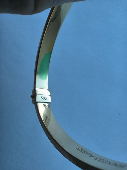 Золотой браслет Cartier Italy