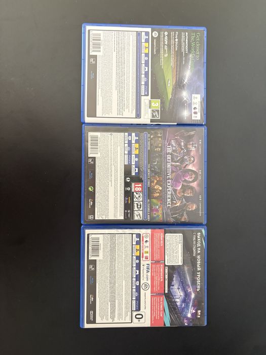 Продаю 3 игры на Пс4