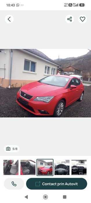 Seat leon 1.2 tsi 5f 105 cai