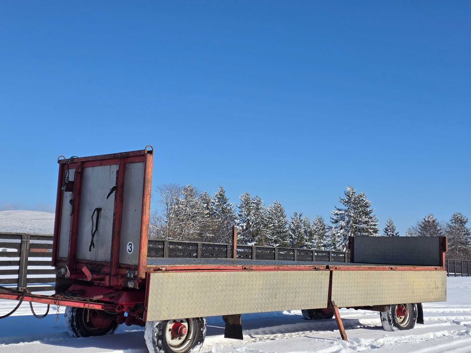 Remorcă agricole 6 tone după tractor