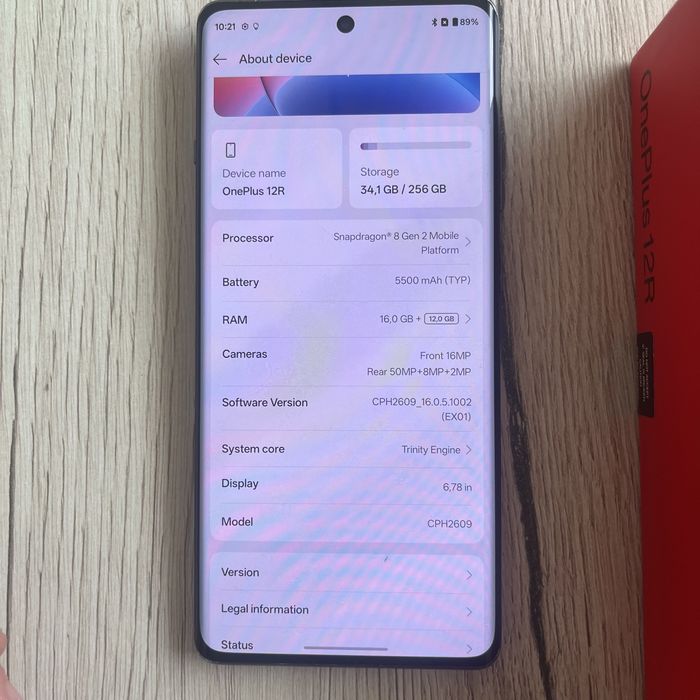 telefon one plus 12r