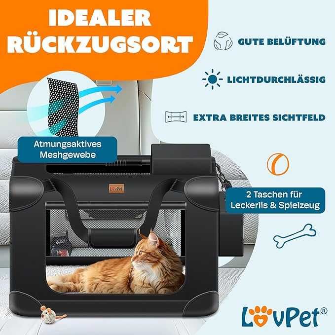 Lovpet® Кутия за кучета, Кутия за транспортиране на кучета