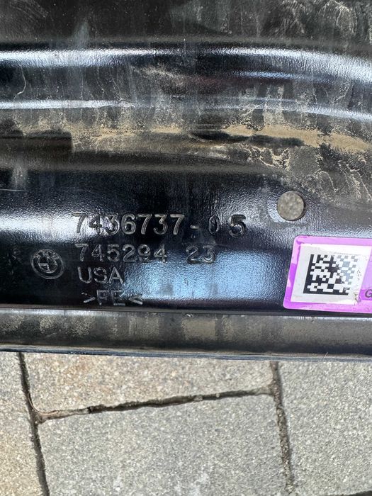 intaritura armatura bara spate bmw x3 g01 lci 2022