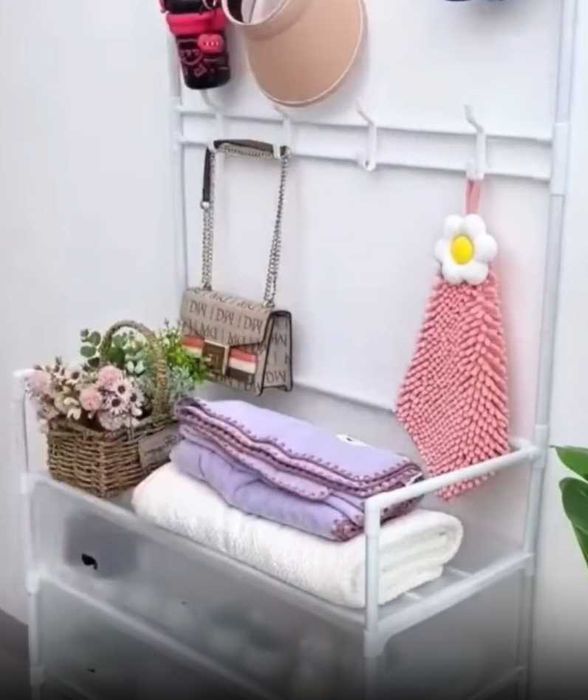 Ko'p funktsiyali ilgich va poyabzal uchun tokcha