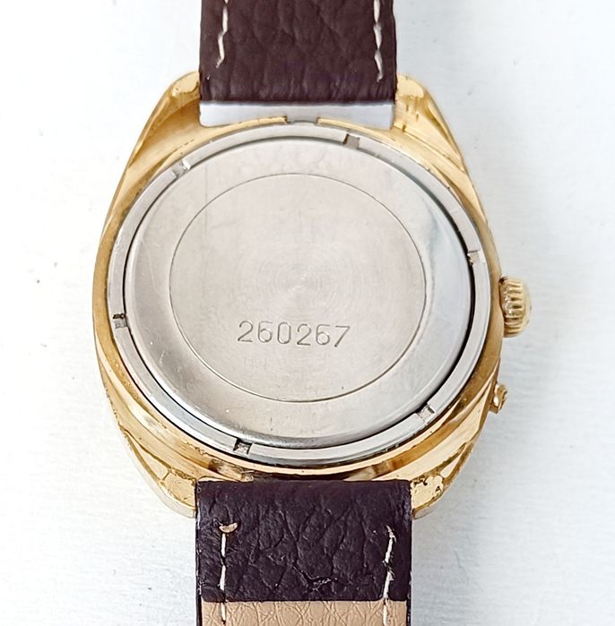 Slava Слава позлатен мъжки механичен часовник с ръчно навиване