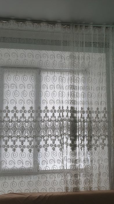 Продам тюль 6м , б/у, в хор состоянии