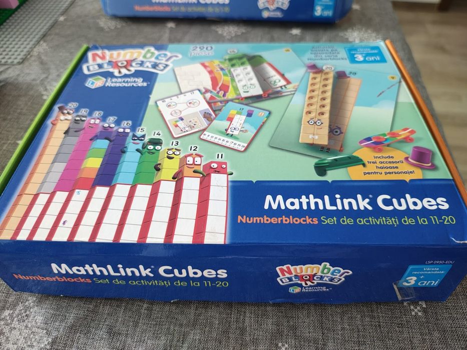Numberblocks set 1-10, 11-20, MathLink