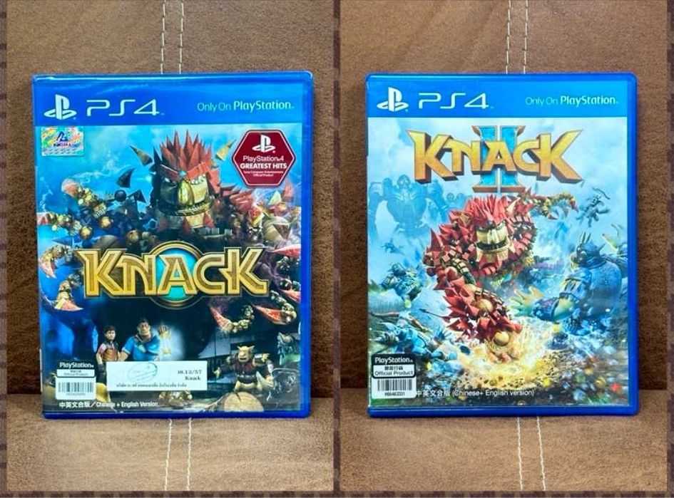 KNACK 1 & 2 PlayStation PS4 PS5