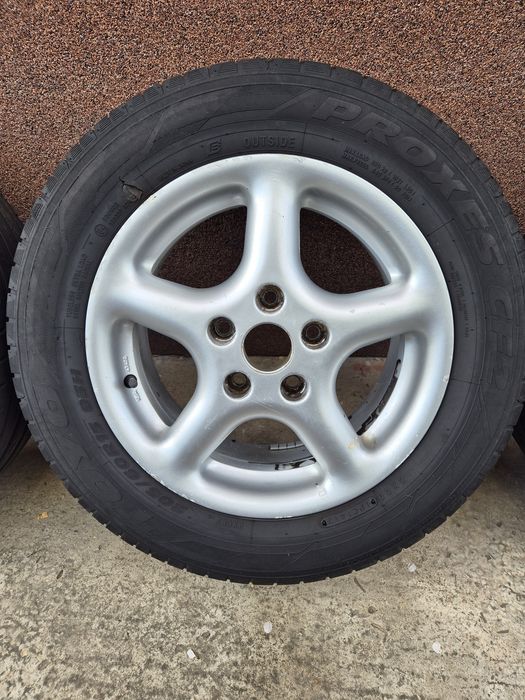 Jante R15 5x112 cu anvelope vară 205/69R15
