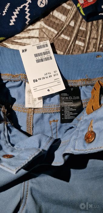 Брюки H&M на 2 года(92 см)