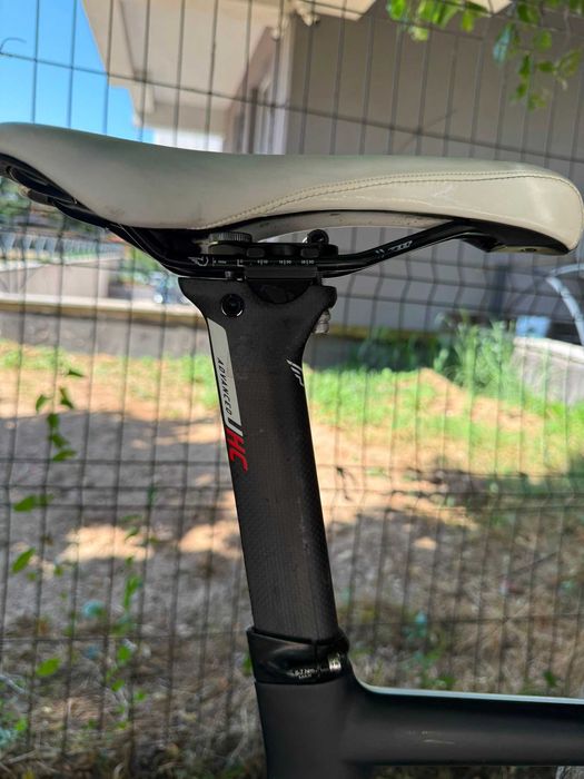Bicicletă Felt B16 carbon TT/triatlon, mărime 54, Shimano 105 + Ultegra, fără pedale, 4 cauciucuri și camere noi incluse