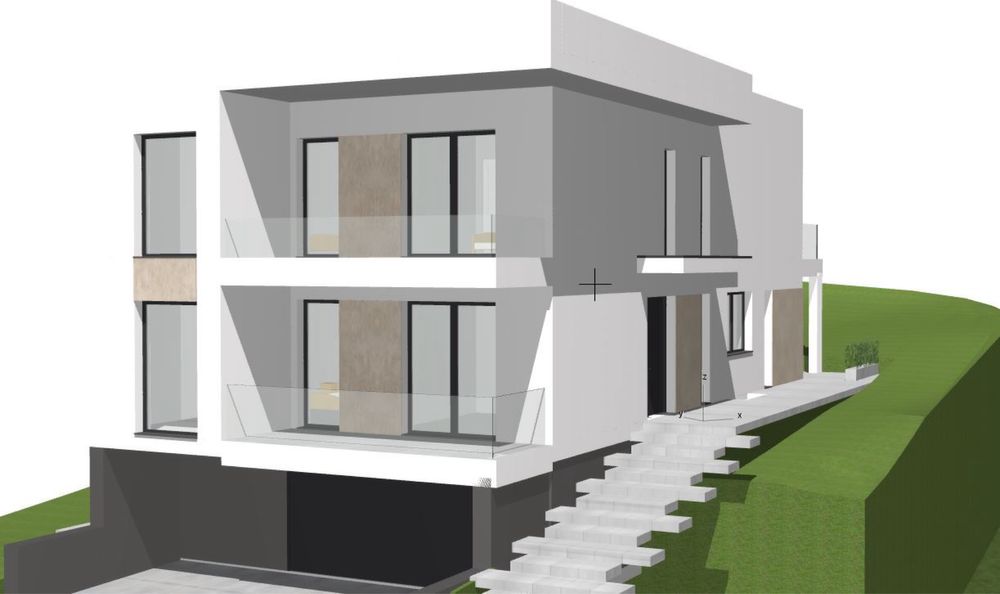 Casa individuala Voronet semifinisata, 292mp utili si 598mp teren