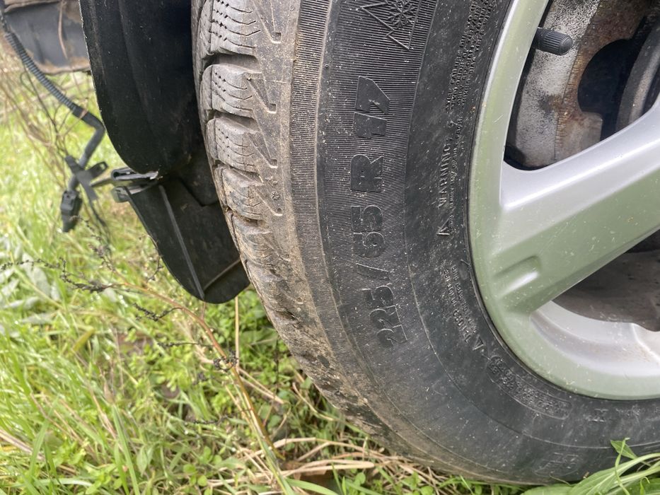 Jante aluminiu r17 +cauciucuri all season