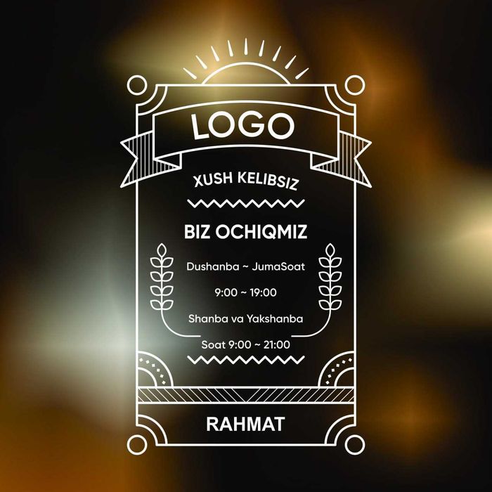 Eshik info tablichkalar