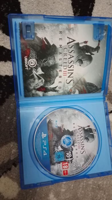 Продам диск на PS4 Assassins creed 3 remastered
