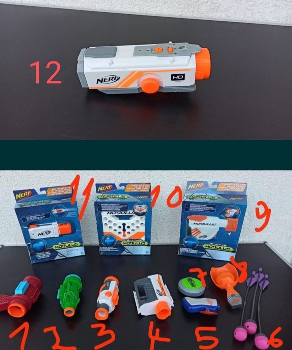 Accesorii nerf copii baieti lupa cam 720p hd light Blaster joc modulus