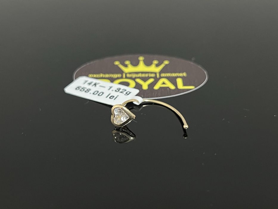 Bijuteria Royal CB : Piercing aur 14K 1,32 grame