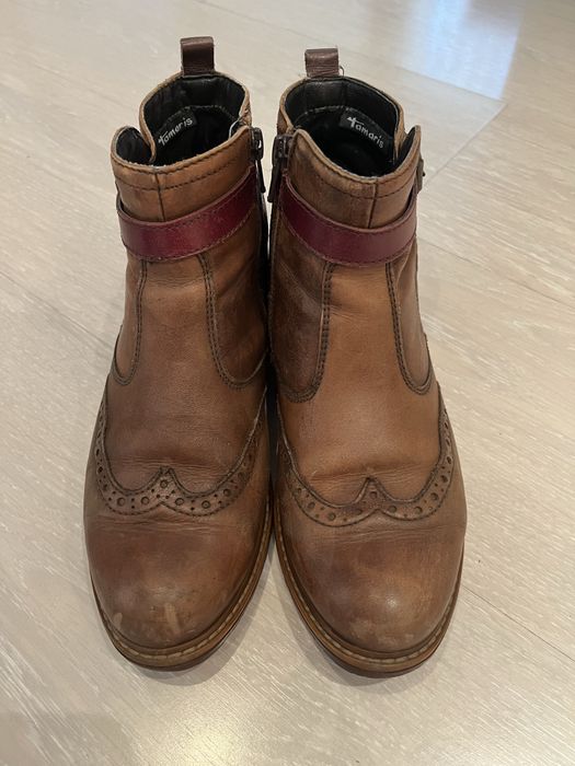 Боти Tamaris естествена кожа