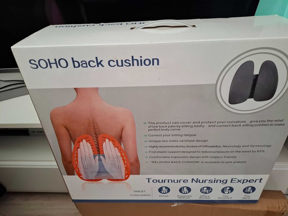 Масажираща облегалка за кола