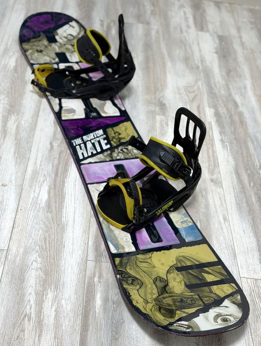 Продам сноуборд в полном комплекте в отличном состоянии