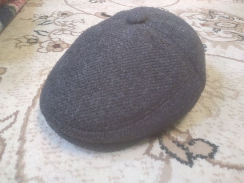 Мужская теплая кепка