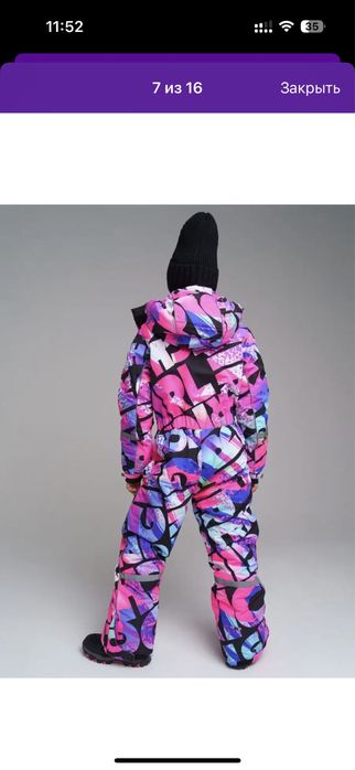 Продам комбинезон на девочку 152