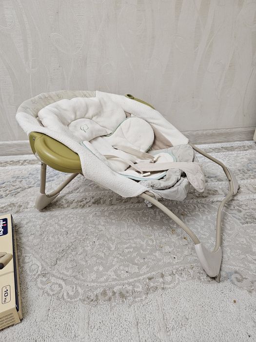 Шезлонг лежак для младенца 3500тг