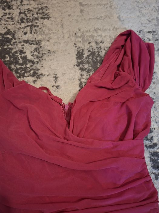 Rochie roz fucsia marime universala