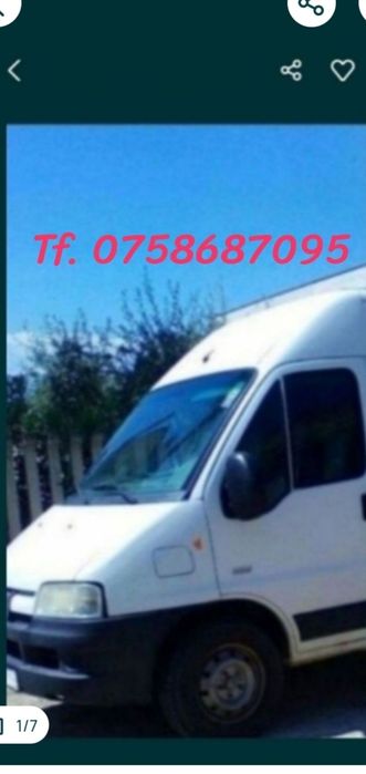 Vând Peugeot Boxer 2007 și dezmembrez Peugeot  Boxer 2006