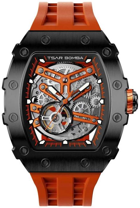 Нов часовник TSAR BOMBA Tropic Pulse Automatic JYTB8208ORA - гаранция