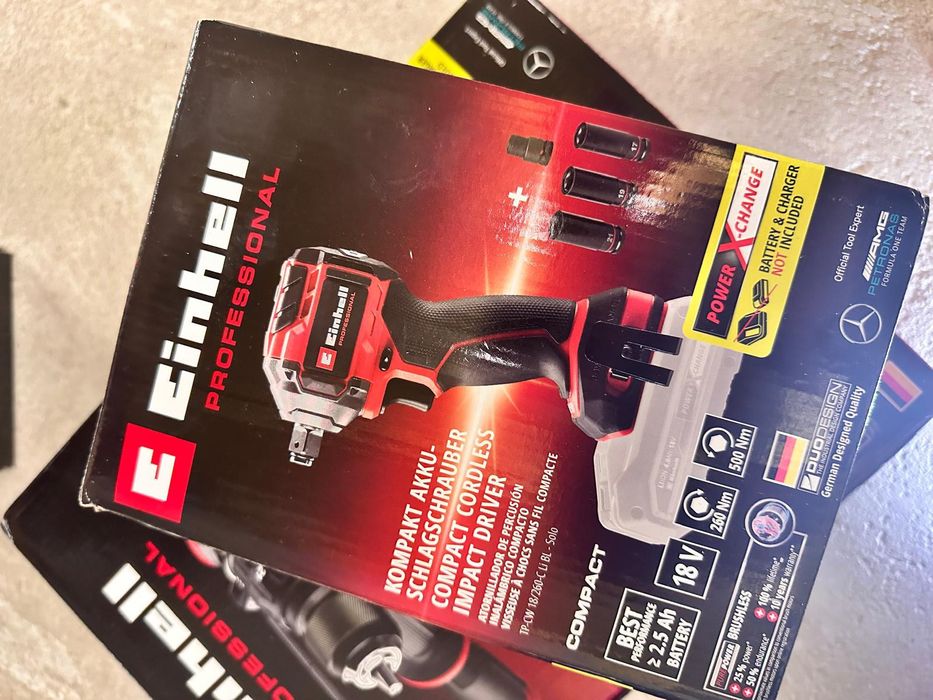 Pistol cu impact Einhell PROFESIONAL