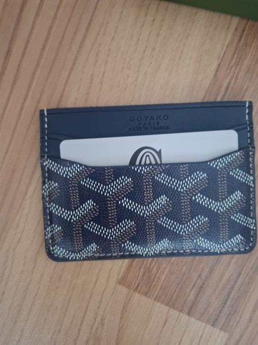 Portofel Goyard de Carduri albastru inchis