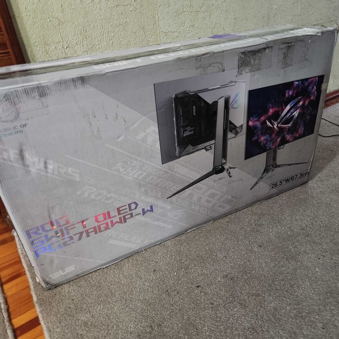 ASUS ROG Swift PG27AQWP-W — 27" OLED 540Hz / 720Hz 0.02ms (OPEN BOX)
