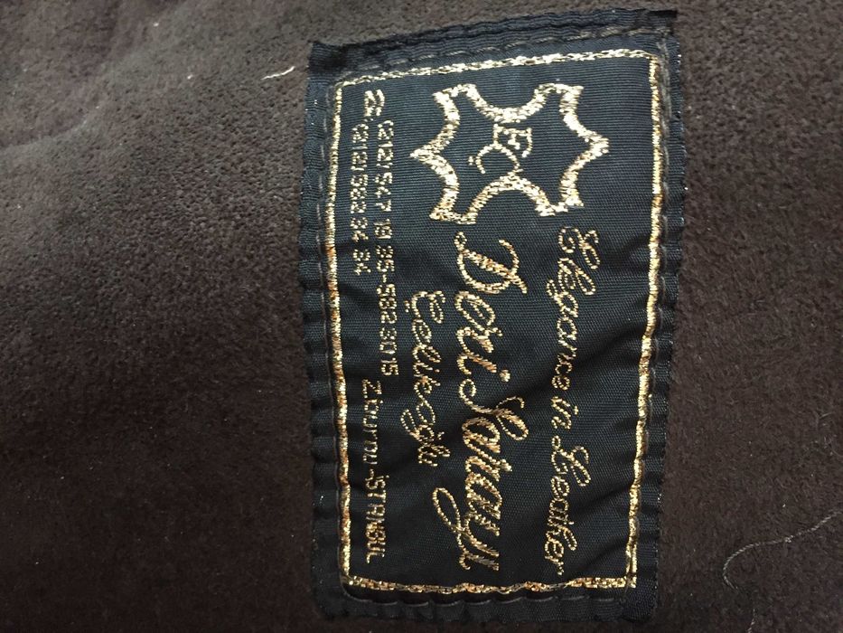 Зимняя мужская дубленка