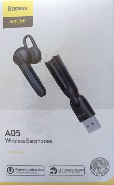 Безжична Bluetooth слушалка Baseus Enkok A05