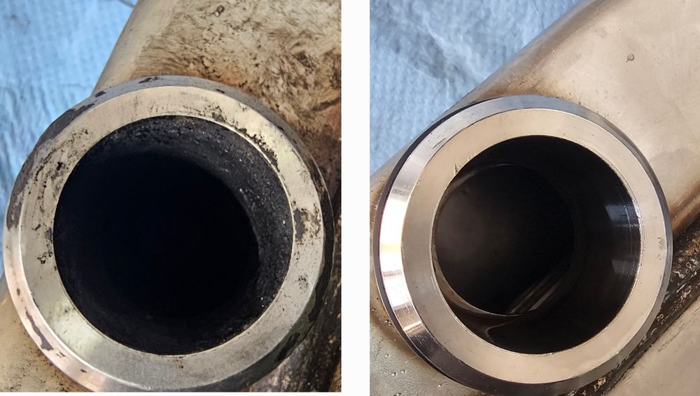 Curatare piese cu ultrasunete EGR, Galerii admisie, clapete admisii