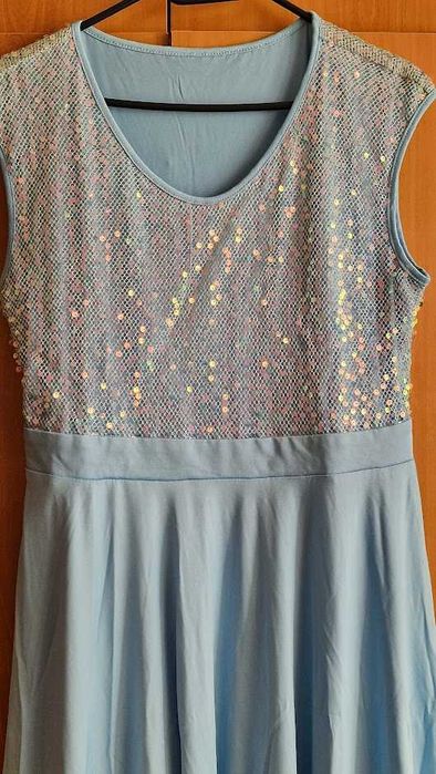 Нова елегантна рокля - Размер L (Temu)