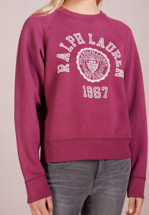 Polo Ralph Lauren суитчер в цвят малина