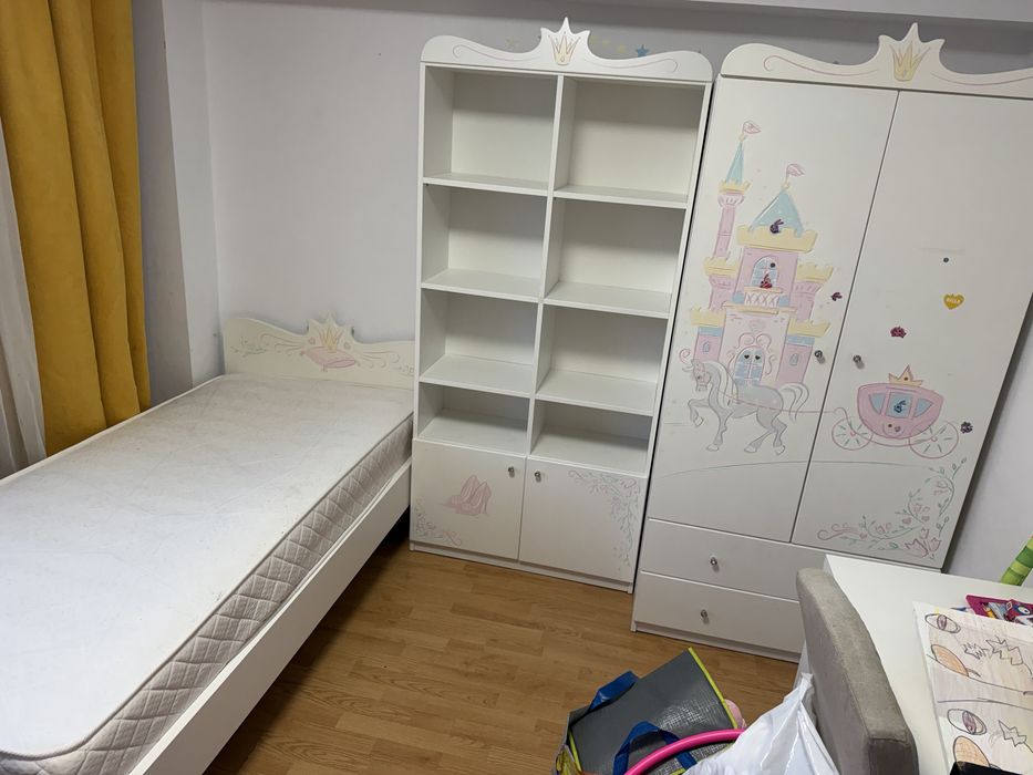 Mobila dormitor Mobexpert colectie Magic Princess  -fetite fete copii